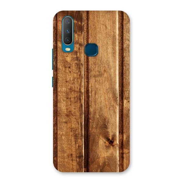 Classic Wood Print Back Case for Vivo Y15