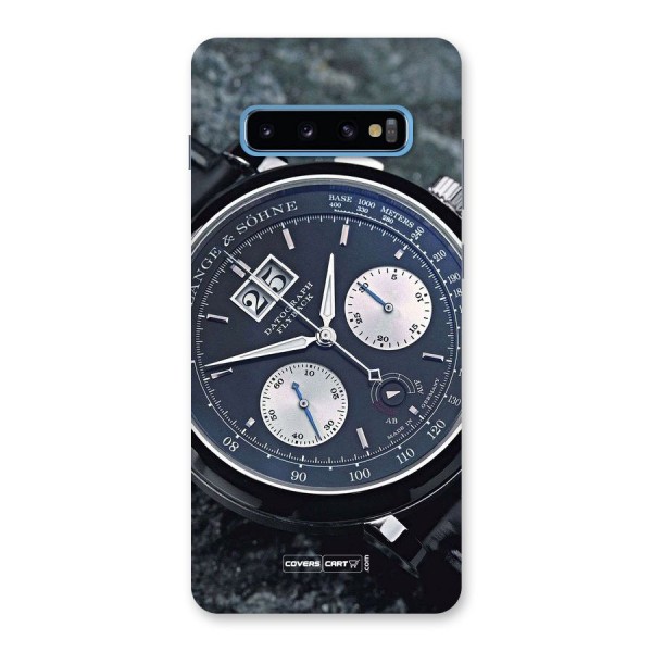 Classic Wrist Watch Back Case for Galaxy S10 Plus