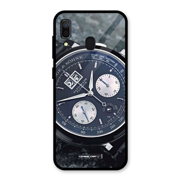 Classic Wrist Watch Glass Back Case for Galaxy A30