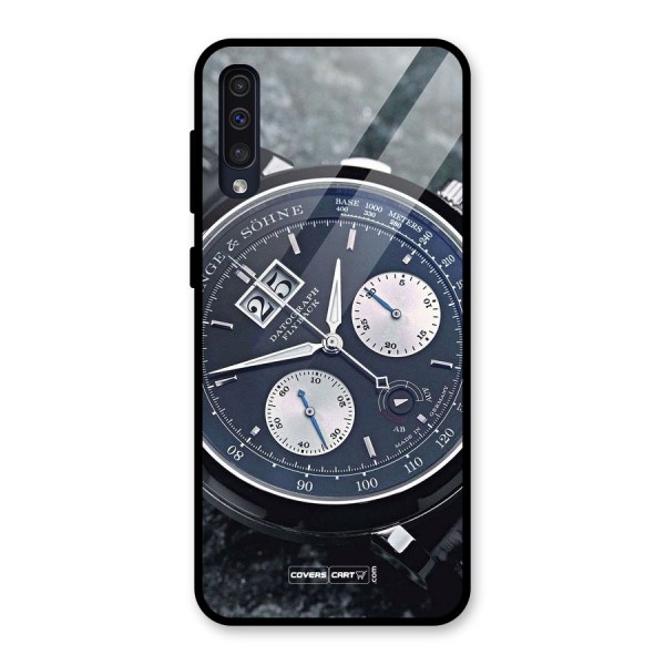 Classic Wrist Watch Glass Back Case for Galaxy A50s