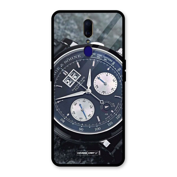 Classic Wrist Watch Glass Back Case for Oppo F11