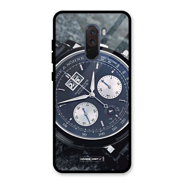 Classic Wrist Watch Glass Back Case for Poco F1