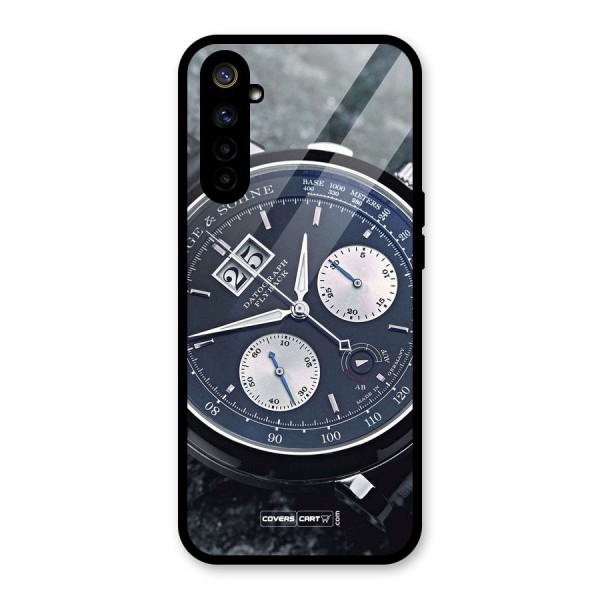 Classic Wrist Watch Glass Back Case for Realme 6