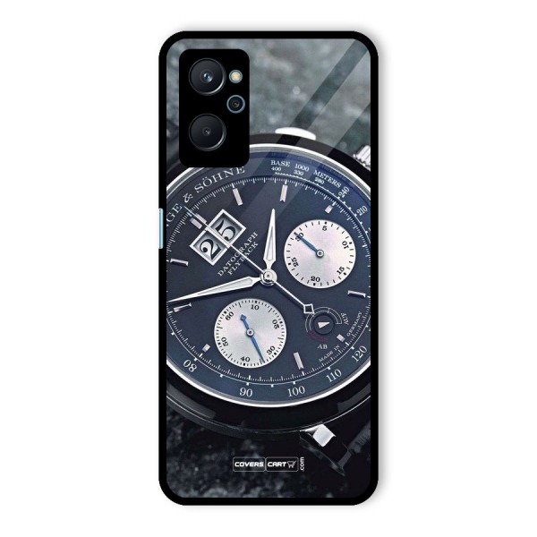 Classic Wrist Watch Glass Back Case for Realme 9i