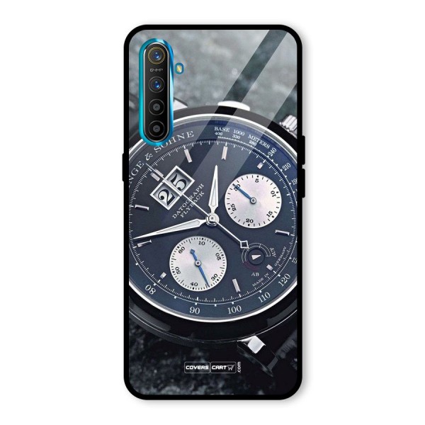 Classic Wrist Watch Glass Back Case for Realme XT