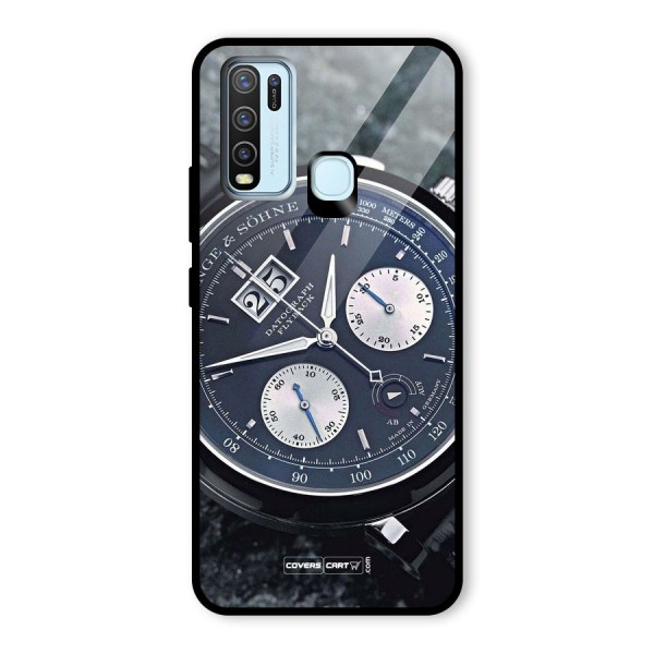 Classic Wrist Watch Glass Back Case for Vivo Y30