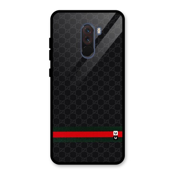 Classiest Of All Glass Back Case for Poco F1