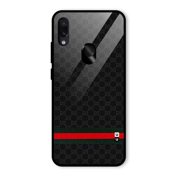 Classiest Of All Glass Back Case for Redmi Note 7S