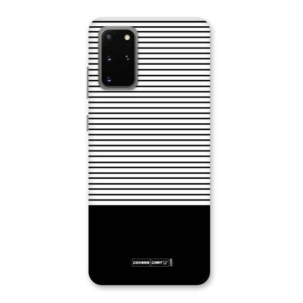 Classy Black Stripes Back Case for Galaxy S20 Plus