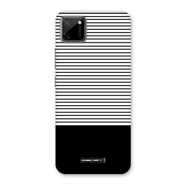 Classy Black Stripes Back Case for Realme C11