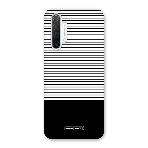 Classy Black Stripes Back Case for Realme X3 SuperZoom