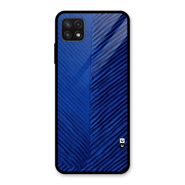 Classy Blues Glass Back Case for Galaxy A22 5G