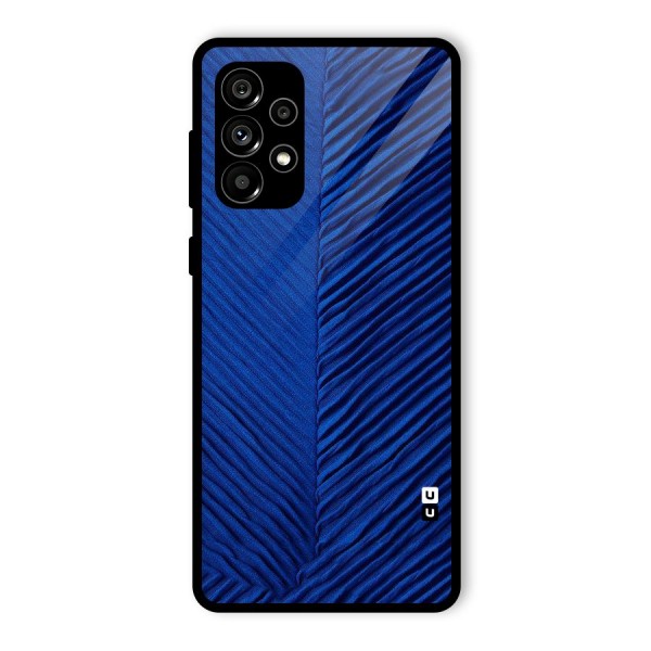 Classy Blues Glass Back Case for Galaxy A73 5G