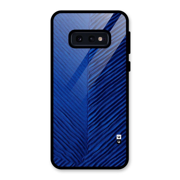 Classy Blues Glass Back Case for Galaxy S10e