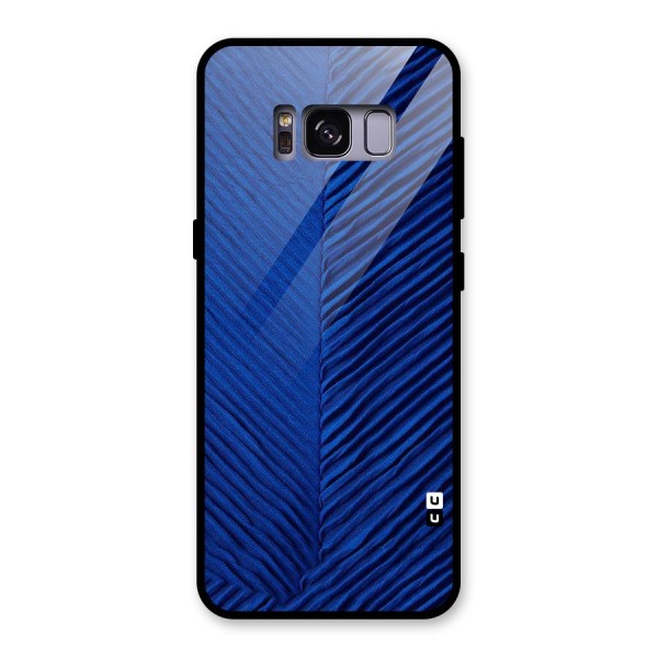 Classy Blues Glass Back Case for Galaxy S8