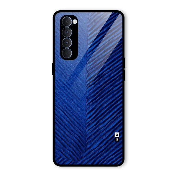 Classy Blues Glass Back Case for Oppo Reno4 Pro