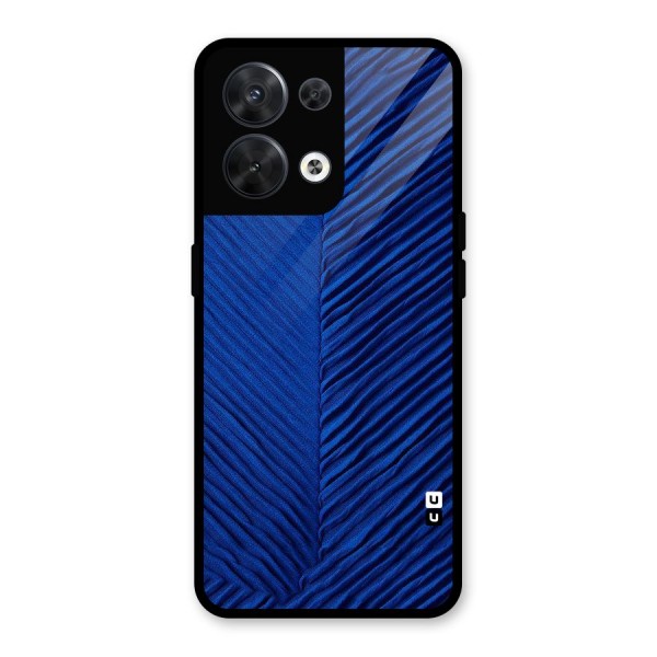 Classy Blues Glass Back Case for Oppo Reno8 5G