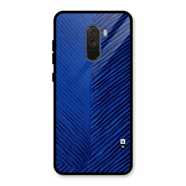 Classy Blues Glass Back Case for Poco F1