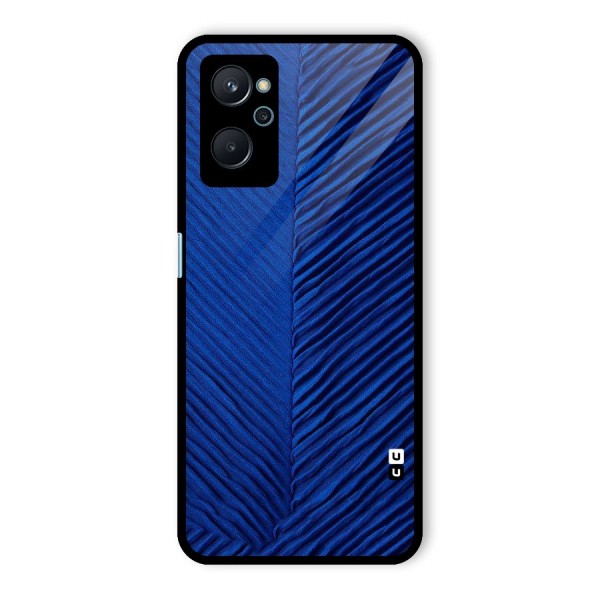 Classy Blues Glass Back Case for Realme 9i