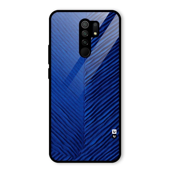 Classy Blues Glass Back Case for Redmi 9 Prime