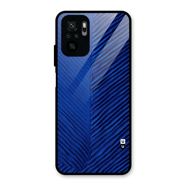 Classy Blues Glass Back Case for Redmi Note 10