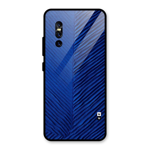 Classy Blues Glass Back Case for Vivo V15 Pro