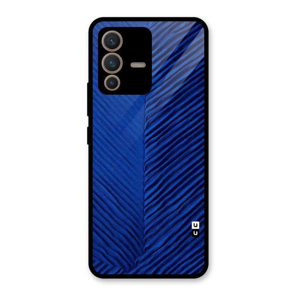 Classy Blues Glass Back Case for Vivo V23 5G