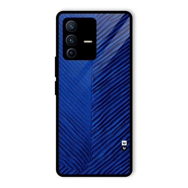 Classy Blues Glass Back Case for Vivo V23 Pro