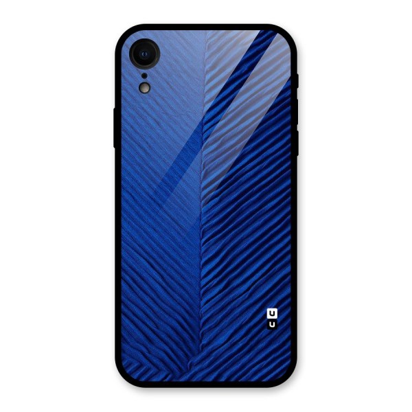 Classy Blues Glass Back Case for XR