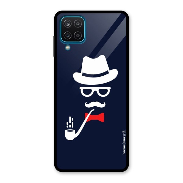 Classy Dad Glass Back Case for Galaxy A12