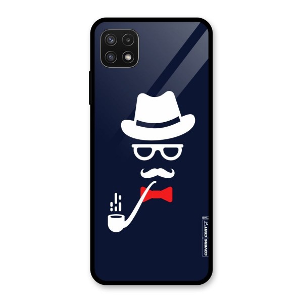 Classy Dad Glass Back Case for Galaxy A22 5G