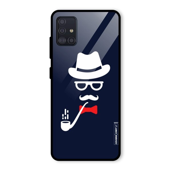 Classy Dad Glass Back Case for Galaxy A51