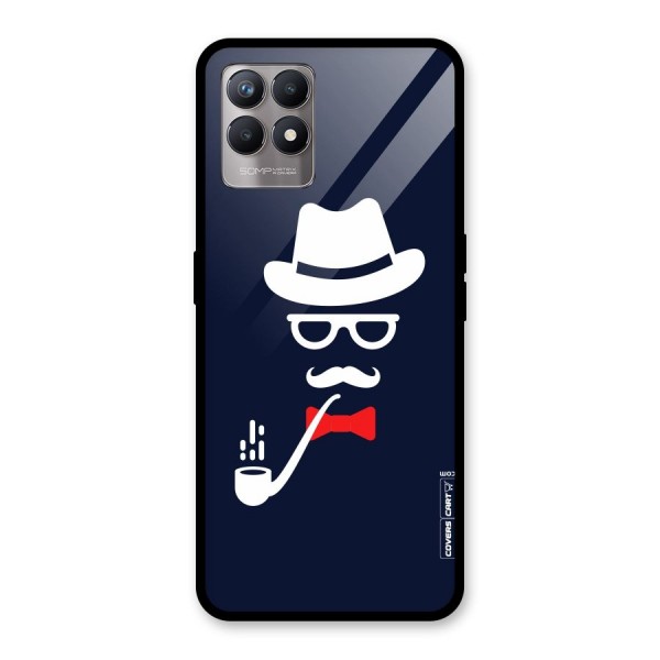 Classy Dad Glass Back Case for Realme 8i