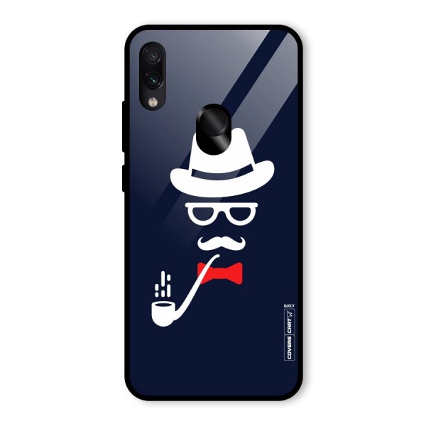 Classy Dad Glass Back Case for Redmi Note 7