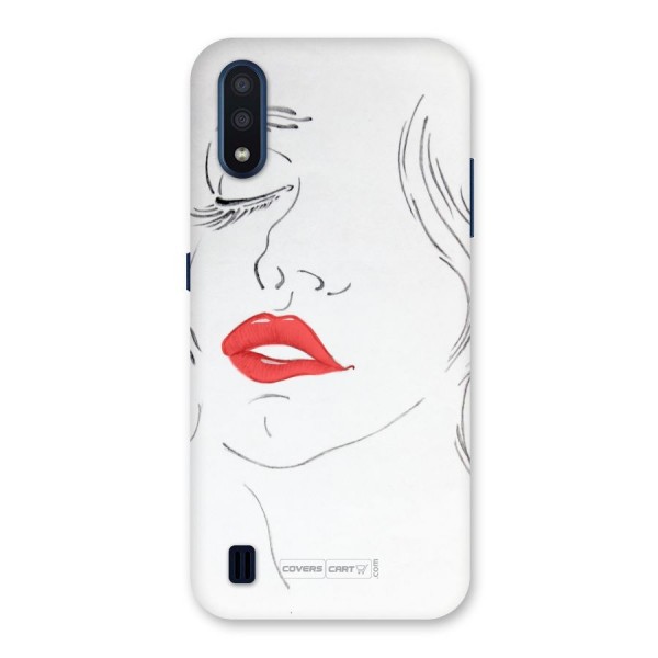 Classy Girl Back Case for Galaxy M01