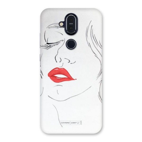 Classy Girl Back Case for Nokia 8.1