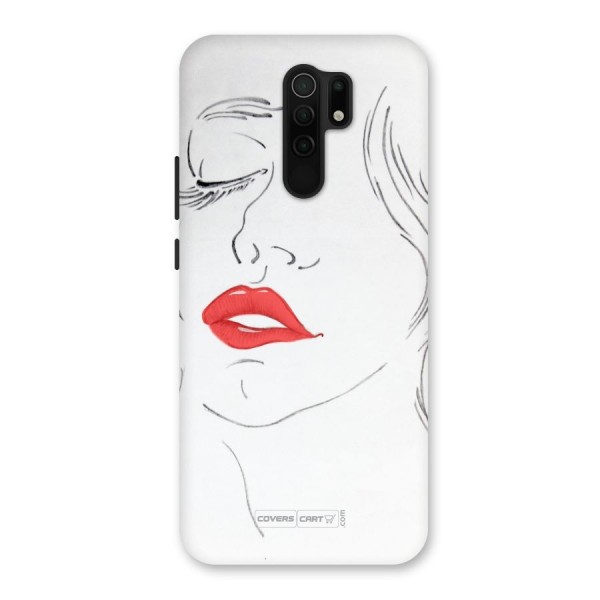 Classy Girl Back Case for Redmi 9 Prime