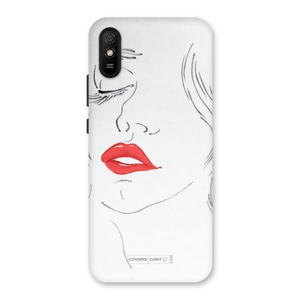 Classy Girl Back Case for Redmi 9i