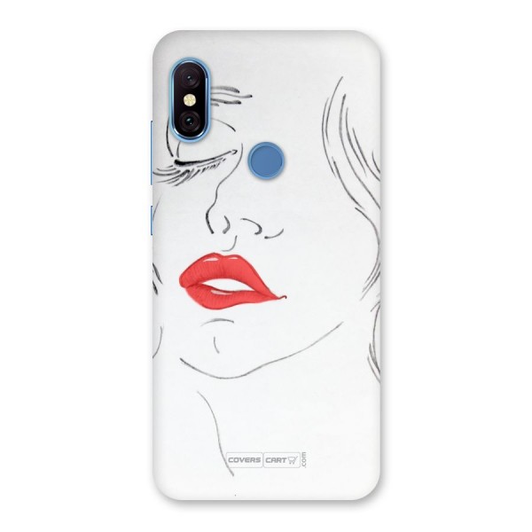 Classy Girl Back Case for Redmi Note 6 Pro