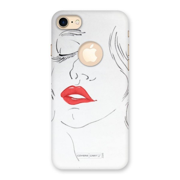 Classy Girl Back Case for iPhone 8 Logo Cut