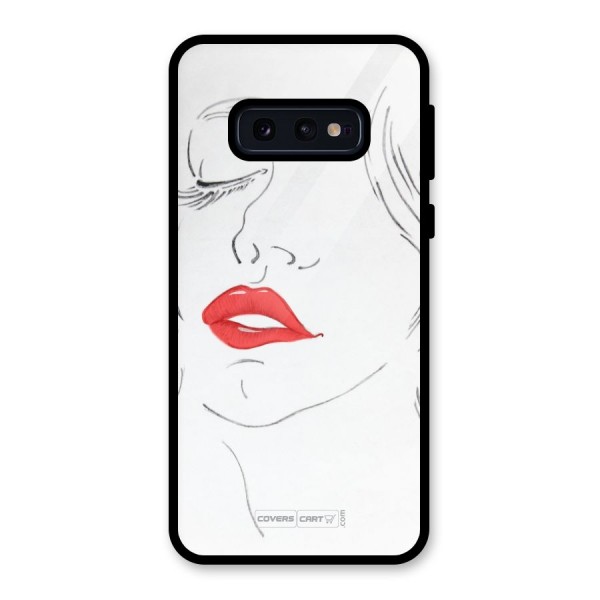 Classy Girl Glass Back Case for Galaxy S10e