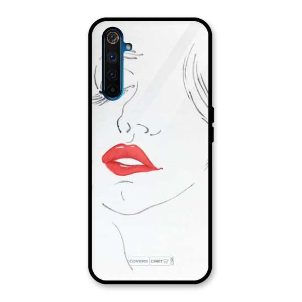 Classy Girl Glass Back Case for Realme 6 Pro