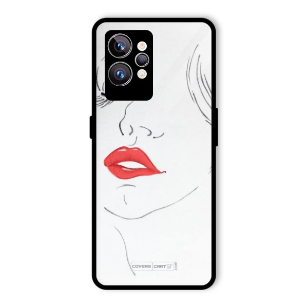 Classy Girl Glass Back Case for Realme GT2 Pro