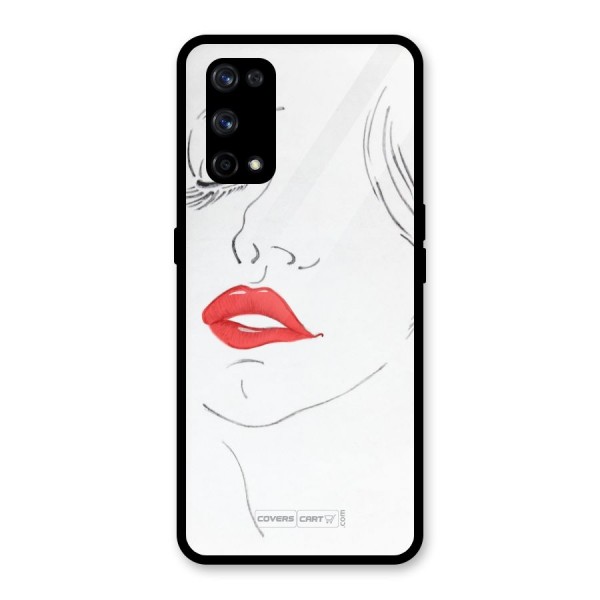 Classy Girl Glass Back Case for Realme X7 Pro