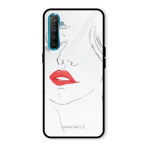 Classy Girl Glass Back Case for Realme XT