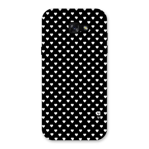 Classy Hearty Polka Back Case for Galaxy A7 (2017)