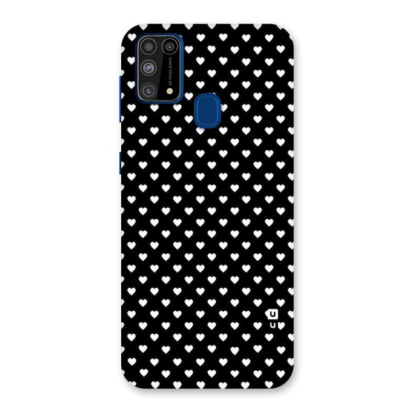 Classy Hearty Polka Back Case for Galaxy F41