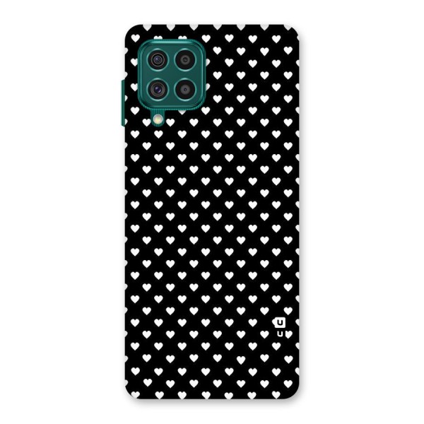 Classy Hearty Polka Back Case for Galaxy F62