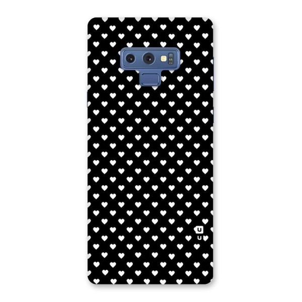 Classy Hearty Polka Back Case for Galaxy Note 9