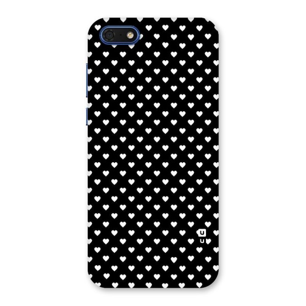 Classy Hearty Polka Back Case for Honor 7s